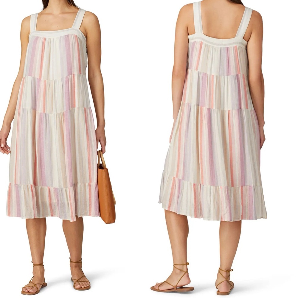 Rails Scoop Neck Striped Dress Add to Hearts Size Medium